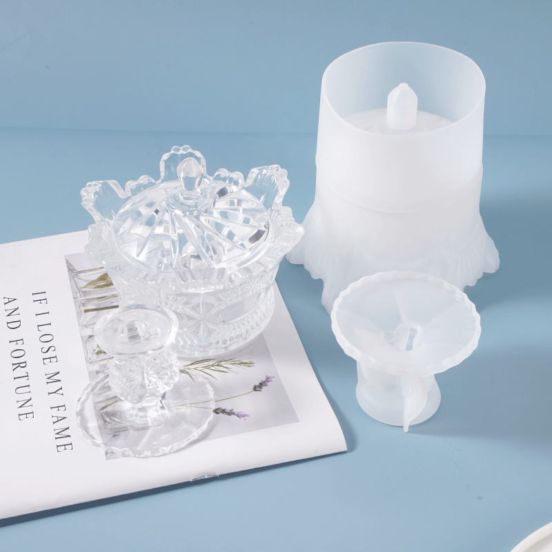 크리스탈 보관함 실리콘 몰드, 귀여운 설탕 장신구 상자 - Resin Art Equipment 리뷰 및 가격