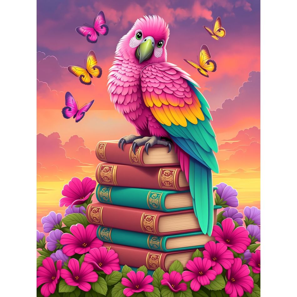 RUOPOTY 다이아몬드 페인팅 홈 다채로운 앵무새 장 - Resin Art Wallpaper 리뷰 및 가격