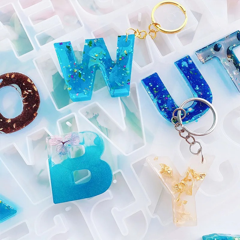 알파벳 에폭시 수지 실리콘 금형 DIY 문자 번호 펜던 - Resin Art Alphabet 리뷰 및 가격